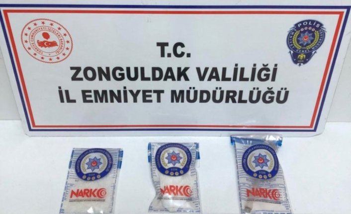 Zonguldak'ta uyuşturucu operasyonunda yakalanan şüpheli tutuklandı