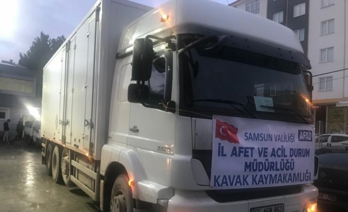 "Asrın felaketi" bölgesine Kavak'tan 10 bin kişilik sıcak yemek