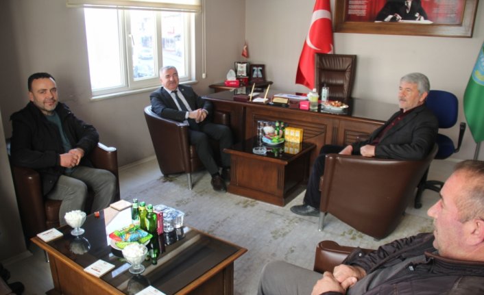 Belediye Başkanı Özdemir'den Havza Ziraat Odasına ziyaret