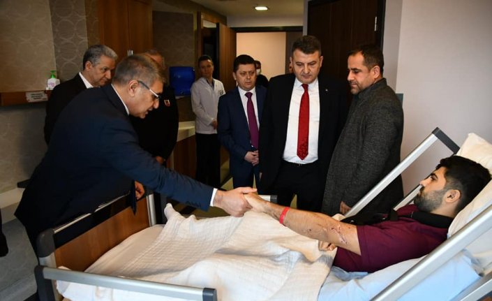 Depremde yaralanan polis memuru Karabük'te tedavi görüyor