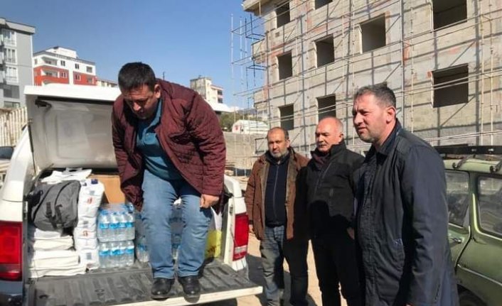 Dodurga Belediye Başkanı Aydın'dan afet bölgesine ziyaret