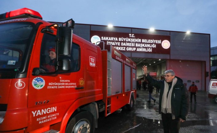 Doğu Marmara ve Batı Karadeniz illerinden deprem bölgesindeki kurtarma çalışmalarına destek