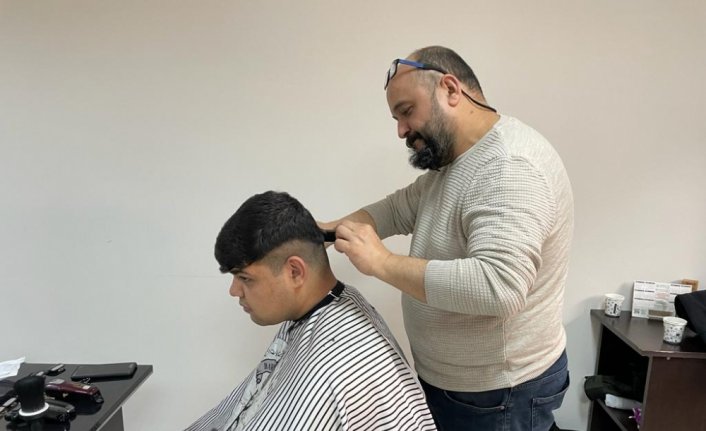 Giresun'da depremzedelere ücretsiz kişisel bakım hizmeti sunuluyor