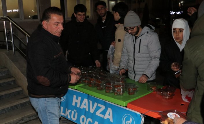 Havza'da Miraç Kandili idrak edildi