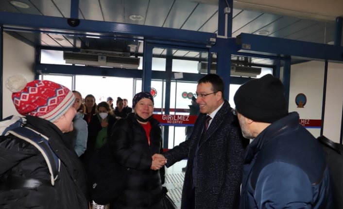 Kahramanmaraş merkezli depremlerin ardından yaraları saran sağlıkçılar Trabzon'a döndü