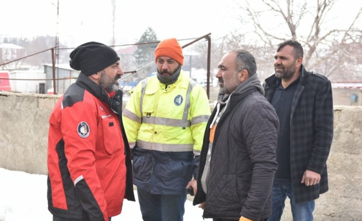 Kahramanmaraş'ın Afşin ilçesinde altyapı çalışmaları başladı