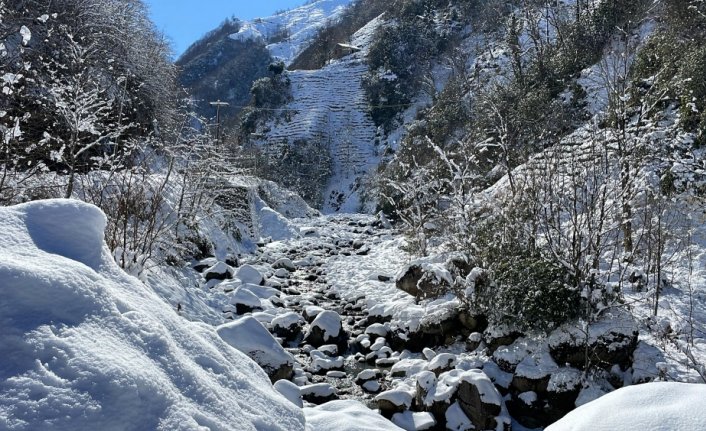Karadeniz'de 5 ilde 752 yerleşim yerine ulaşım sağlanamıyor