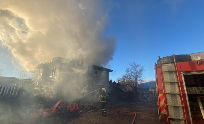 Kastamonu'da çıkan yangında 1 kişi hayatını kaybetti