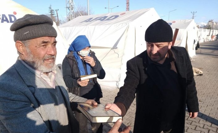 KAVSİYAD yönetiminden deprem bölgesine ziyaret