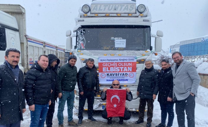 KAVSİYAD'tan deprem bölgesine yardım