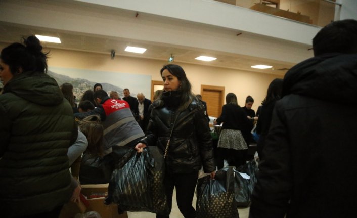 Ordu'da depremzedeler için yardım kampanyası başlatıldı