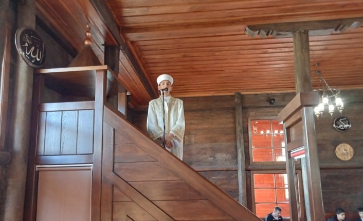 Samsun'da “Genç Hatipler Hutbe Okuma Yarışması“ düzenlendi