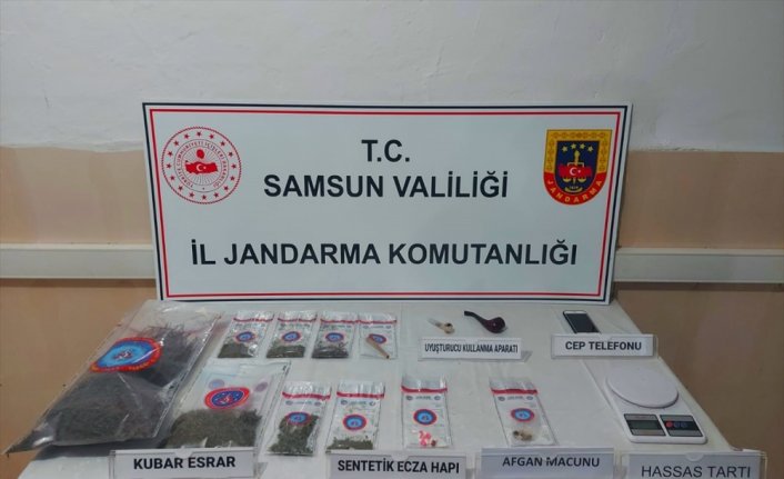 Samsun'da uyuşturucu operasyonunda 3 zanlı yakalandı