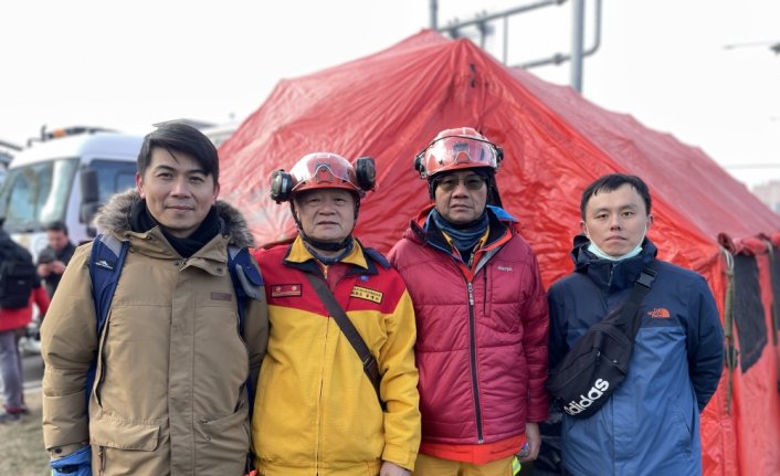 Tayvan ekibi 1999'da kendilerine arama kurtarma desteği veren Türkiye'ye yardıma geldi