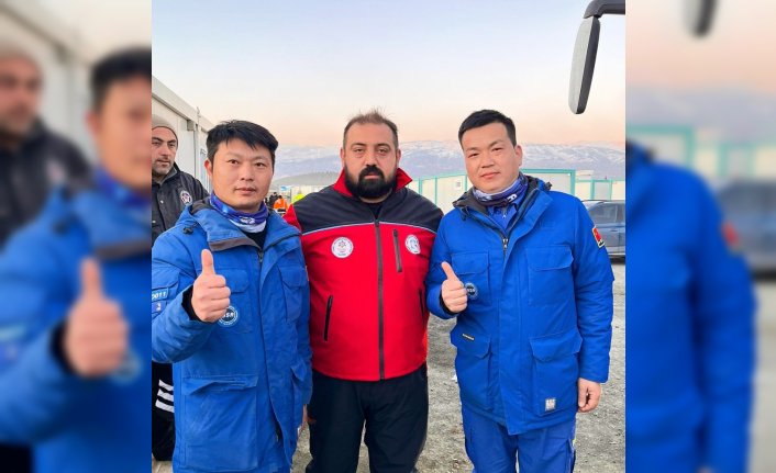 TOGÜ itfaiyecilik ekibi deprem bölgesinde