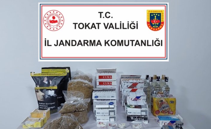 Tokat'ta 5 bin 560 makaron ele geçirildi