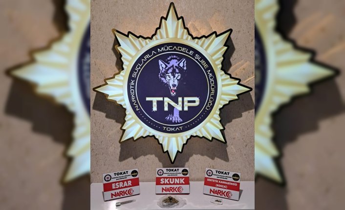 Tokat'ta uyuşturucu operasyonunda bir zanlı yakalandı