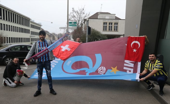 Trabzonspor, İsviçre'ye geldi