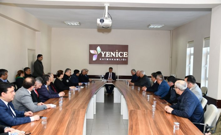 Vali Gürel, Yenice ilçesini ziyaret etti