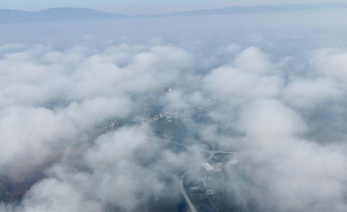 Anadolu Otoyolu'nda sis etkili oluyor
