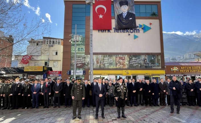 Artvin'in düşman işgalinden kurtuluşunun 102'nci yıl dönümü kutlandı