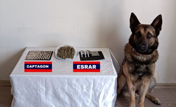 Bolu'da yolcunun şapkasına sakladığı uyuşturucu 