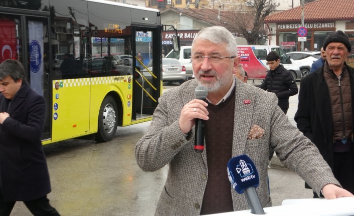 Çorum Belediyesince alınan 5 otobüs hizmete girdi