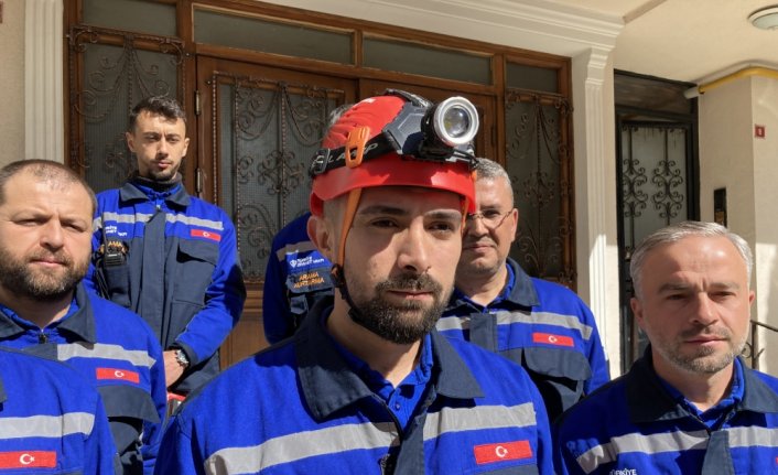 Deprem bölgesinde çalışmalara katılan Diyanet ekipleri Bartın'a döndü