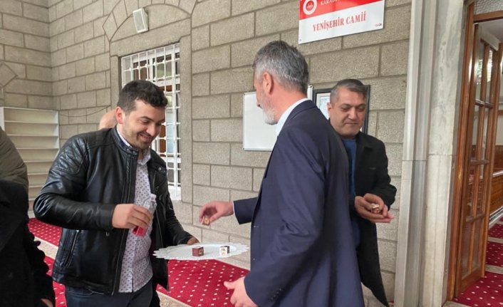 Depremde hayatını kaybedenler için mevlit okundu