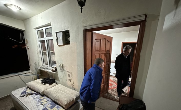 Düzce'de evden televizyon çalan şüpheli yakalandı