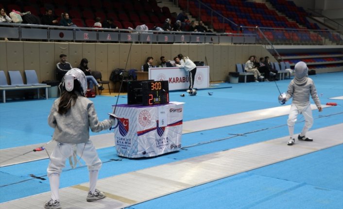 Eskrim Kılıç Açık Turnuvası, Karabük'te başladı