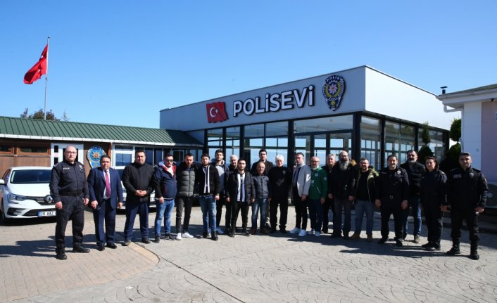 Giresun Emniyet Müdürü Güzelyazıcı, taraftar gruplarının temsilcileriyle buluştu