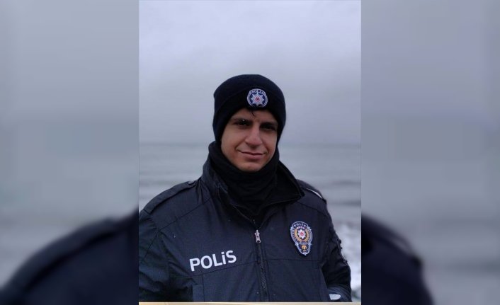 Hatay'da şehit düşen polis memuru Tarakçı, Rize'de son yolculuğuna uğurlandı