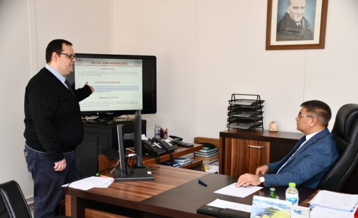 Karabük Valisi Gürel'den DSİ 234. Şube Müdürlüğüne ziyaret