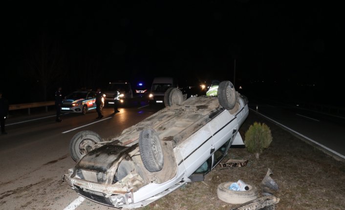 Kastamonu'daki trafik kazasında 5 kişi yaralandı