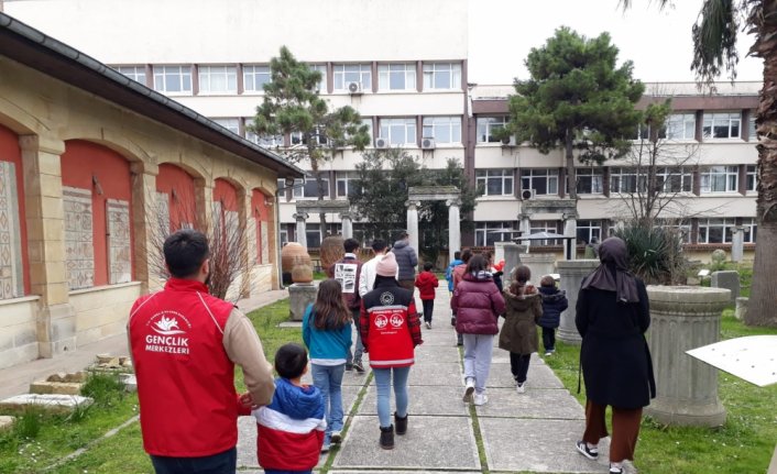 Sinop'ta depremzede gençler için moral gezisi düzenlendi