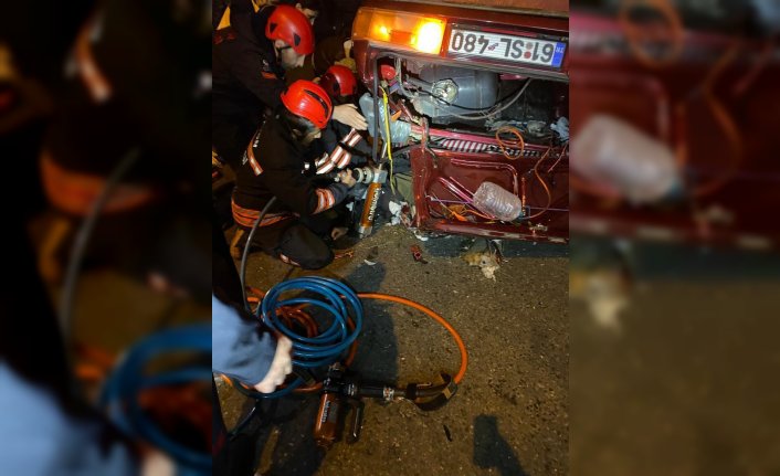 Trabzon'daki trafik kazasında 2 kişi öldü, 2 kişi ağır yaralandı