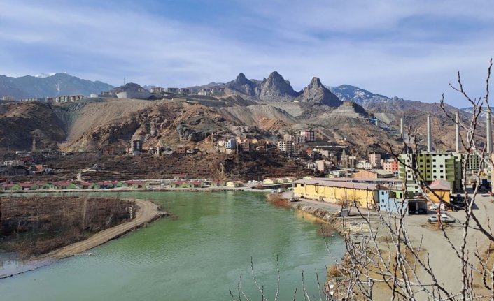 Yusufeli Barajı ve HES'te su yüksekliği 76 metreyi aştı