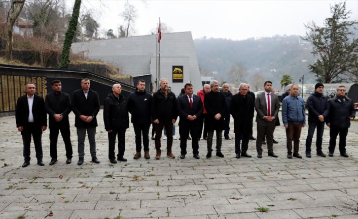 Zonguldak'ta grizu faciasında hayatını kaybeden 263 maden işçisi anıldı