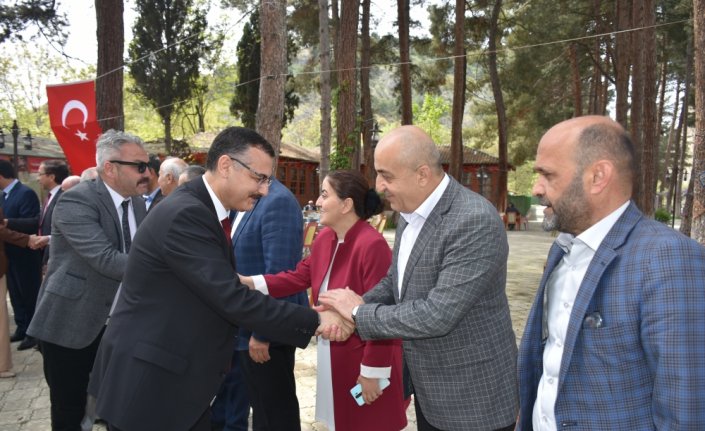 Boyabat'ta bayramlaşma programı düzenlendi