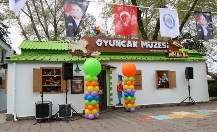 Karadeniz Ereğli'deki Oyuncak Evi müzeye dönüştürüldü