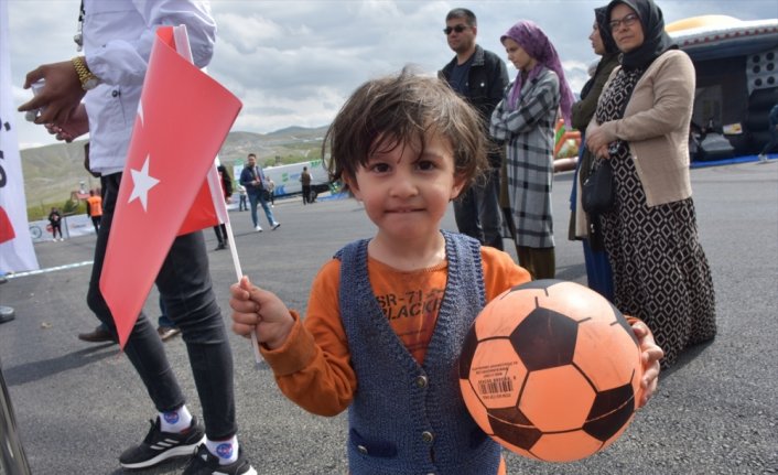 Malatya'da depremzede çocuklar için bayram eğlencesi düzenlendi