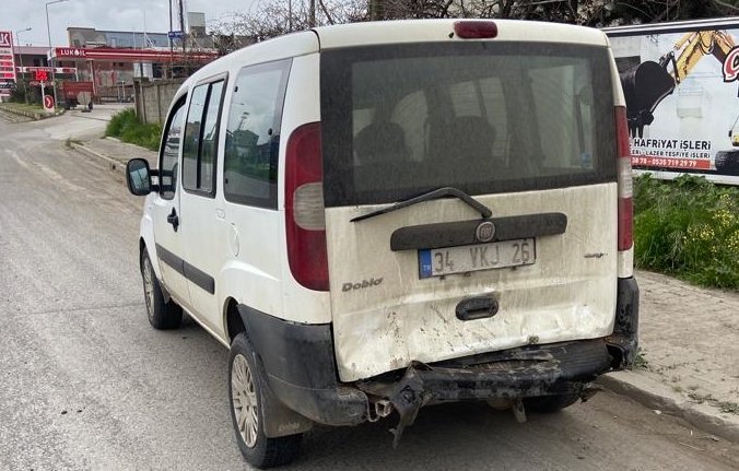 Samsun'da iki aracın karıştığı kazada 2 kişi yaralandı