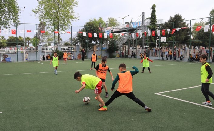 Akçaabat'ta “İlkokullar Arası Futbol Turnuvası“ düzenlendi