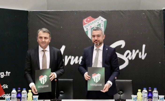 Bursaspor, Sütaş'la sponsorluk anlaşması imzaladı