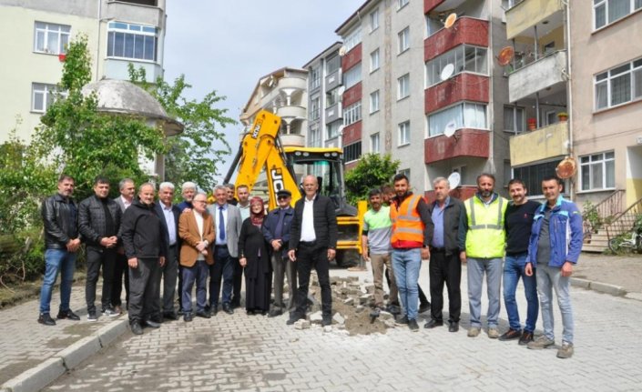 Çatalzeytin'de doğal gaz altyapı çalışmalarına başlandı
