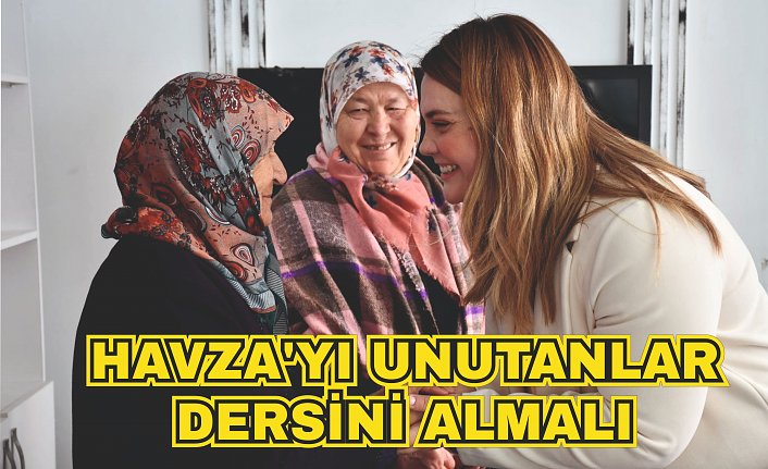 HAVZA'YI UNUTANLAR DERSİNİ ALMALI