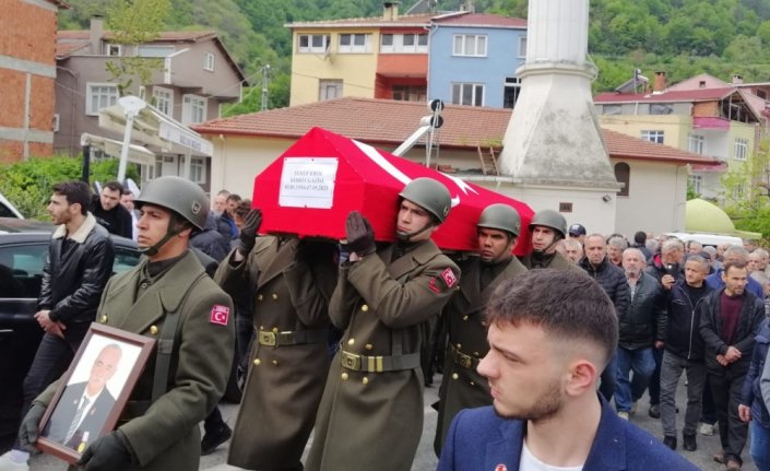 Kastamonu'da Kıbrıs gazisi son yolculuğuna uğurlandı