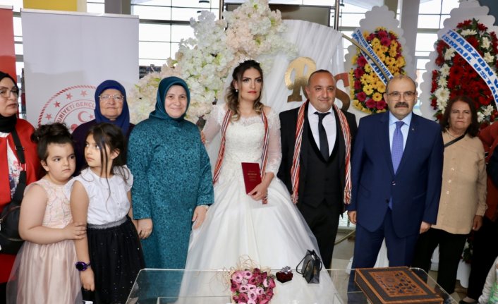 Malatyalı depremzede çiftin düğünleri Trabzon'da yapıldı