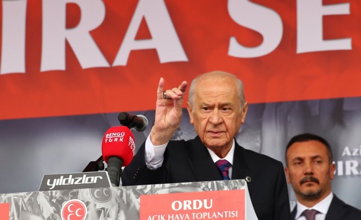 MHP Genel Başkanı Devlet Bahçeli, Ordu'da konuştu:
